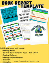 Load image into Gallery viewer, CQWQ on Book Reports