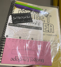 Load image into Gallery viewer, Paycheck Budget Planner - 12 month Undated Budget Template