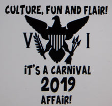 Load image into Gallery viewer, 2019 USVI Carnival Theme Tee