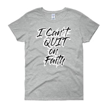 Load image into Gallery viewer, I Can't Quit on Faith short sleeve T-shirt -Graffiti - Unisex