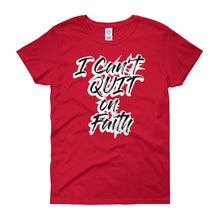 Load image into Gallery viewer, I Can't Quit on Faith short sleeve T-shirt -Graffiti - Unisex