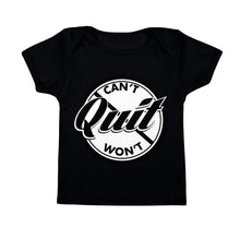 Load image into Gallery viewer, Infant Can't Quit Won't Quit Logo Tee