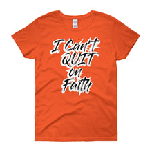 Load image into Gallery viewer, I Can't Quit on Faith short sleeve T-shirt -Graffiti - Unisex