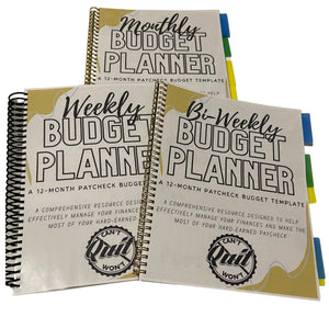 Paycheck Budget Planner - 12 month Undated Budget Template