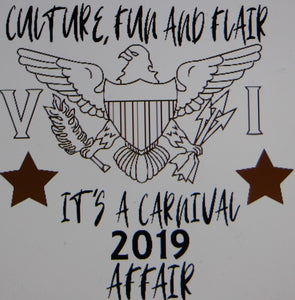 2019 USVI Carnival Theme Tee