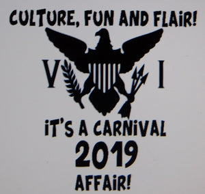 2019 USVI Carnival Theme Tee