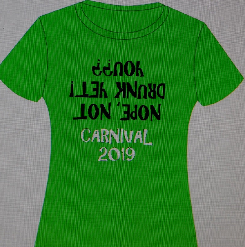 2019 USVI Carnival Drunk Tee