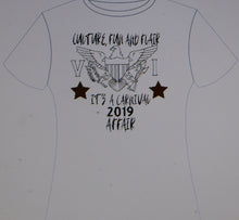 Load image into Gallery viewer, 2019 USVI Carnival Theme Tee
